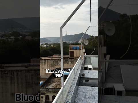 Bundi ka famous blue door cafe#lifestyle #travel #cafe