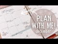 Plan With Me | December | A5 Ring Agenda | Erin Condren