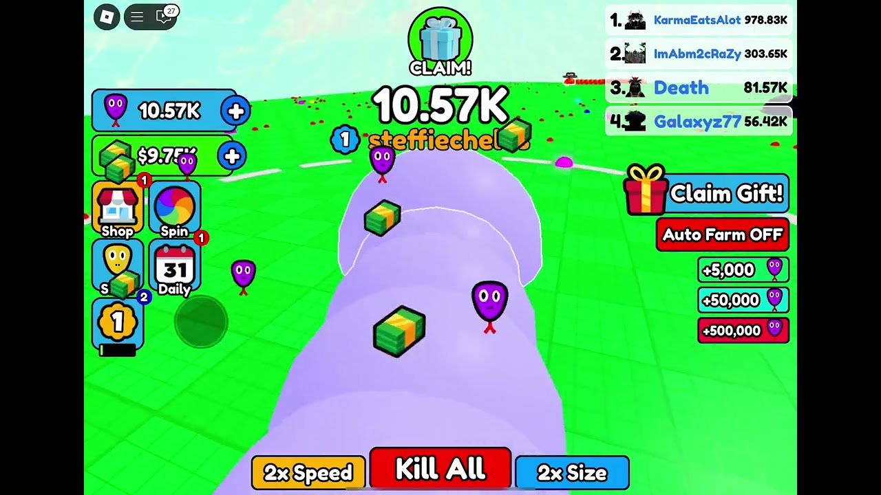 Snake simulator Roblox game