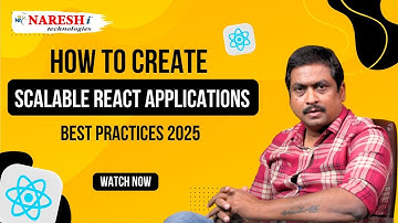 React Interview Question: How to Create Scalable React Applications | Best Practices 2025