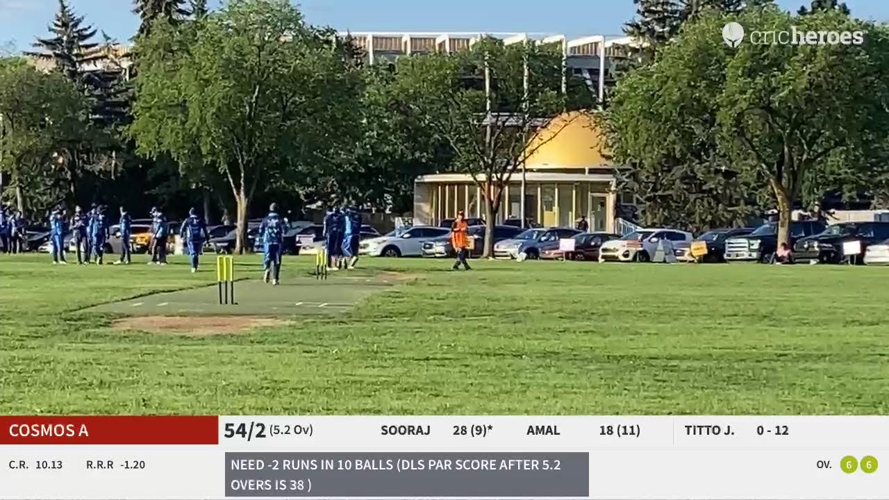 Live Cricket Match | EDMONTON EAGLES B vs Cosmos A | 01-Jul-23 06:38 AM | EAGLES CUP 2023(League Mat