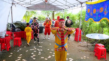 Biểu Diễn Nghệ Thuật Pháo Hoàng : Đám tang Ông Lê Hoàng Long - Ấp Sở Tại, xã Lương Thế  Trân, Cà Mau