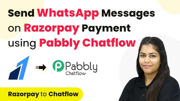 How to Send WhatsApp Messages on Razorpay Payment using Pabbly Chatflow | Razorpay to Chatflow