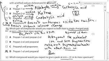 Edexcel AS IAL Chemistry Unit 1 Question Paper May 2016 question 4 (b) Solution