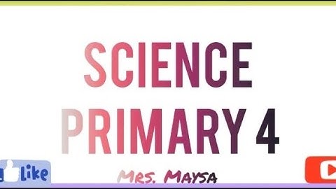 Science primary 4 unit1 lesson 1 Measuring tools [part 1]