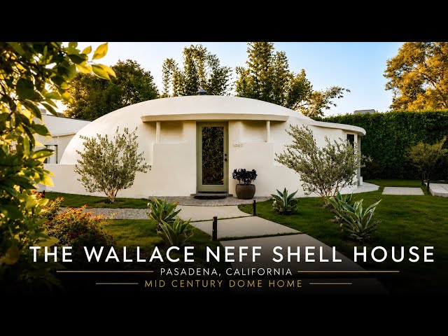 $1.95M Wallace Neff Shell House Tour 😳 | Rare Mid-Century Dome