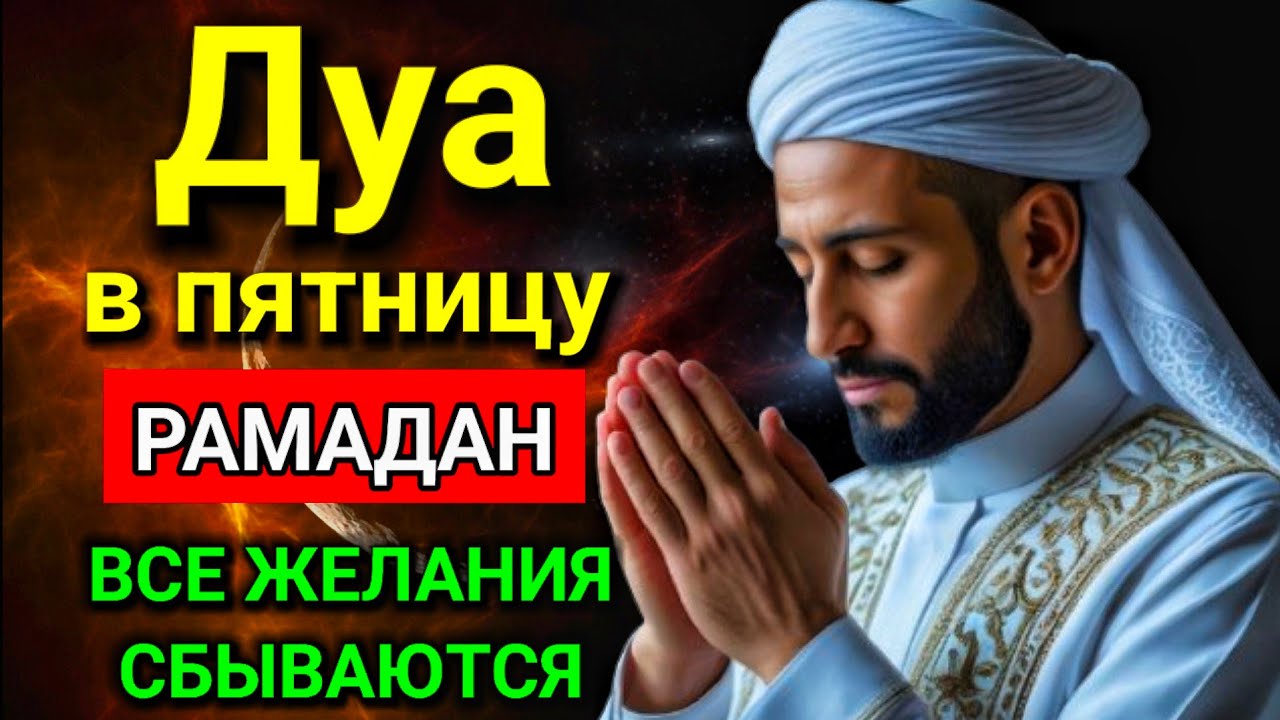 Дуа в пятницу Рамадан Все желания сбываются! #дуа #самая ☀🌟