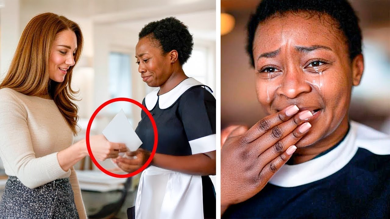 Kate Middleton Left a NOTE for Her Waitress, The Message SHAKEN Her to TEARS