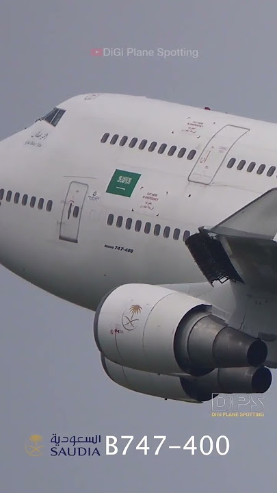 Saudia Boeing 747-400 Versi Penumpang - Indonesian Hajj Transportation 2022