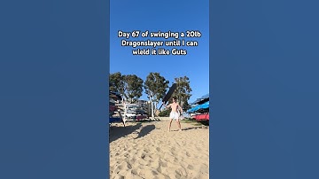 Day 67 of Dragonslayer training, focusing on one arm swings #shorts #short
