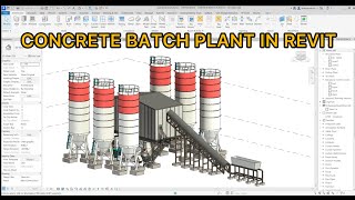 Concrete Batch Plant in Revit