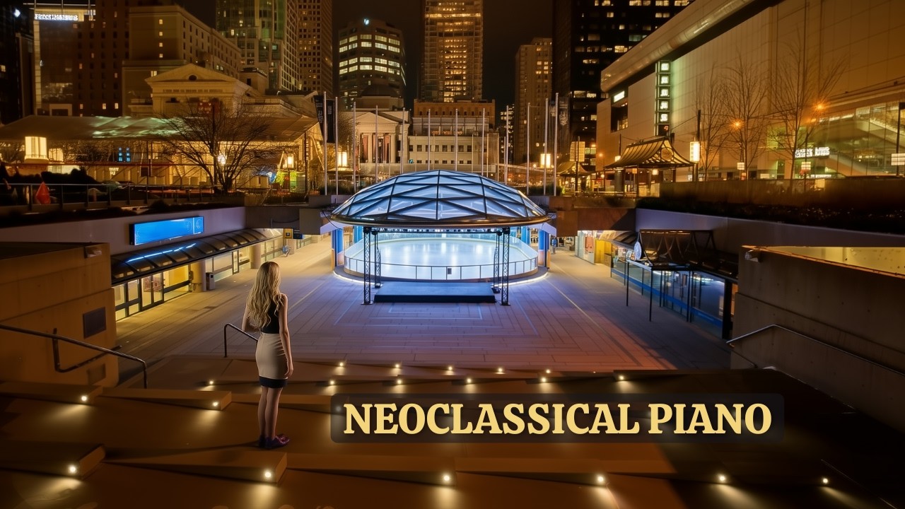네오클래식 피아노 집중음악 | 캐나다 Robson Street, Vancouver | Deep Focus (1H)