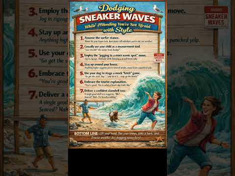 Sneaker Waves #coastalliving