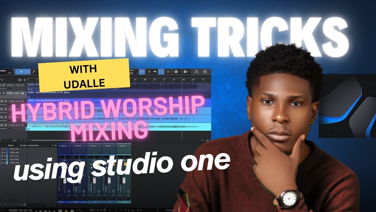HybridWorshipmixing :Elevate your Sundaysound!This a walkthrough of my hybridmixing in StudioOne.EP2
