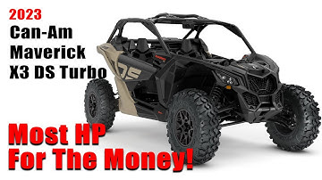 2023 Can Am Maverick X3 DS Turbo First Look Review: The Most Powerful SXS For the Money