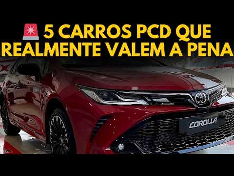 5 CARROS PCD COM DESCONTO QUE VALEM A PENA INVESTIR EM 2025