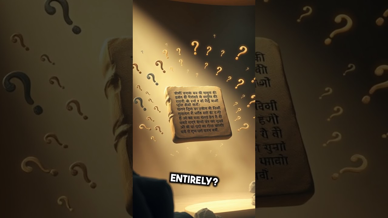 The Mysterious Indus Valley Script: The Ancient Code No One Can Crack!