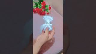 DIY easy making hair clip bow 🎀#viral#trending#shorts#@AbubakarMalik_g6h