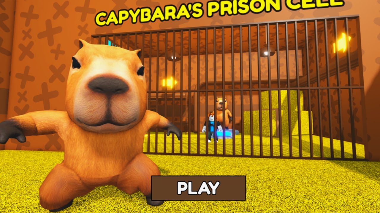 Capybara Barry's Prison Run Roblox Obby - YouTube