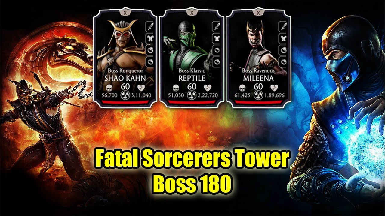 Fatal Sorcerers Tower Boss 140 | MK Mobile