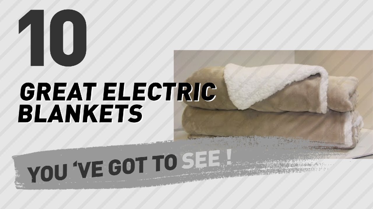 Biddeford Electric Blankets // New & Popular 2017