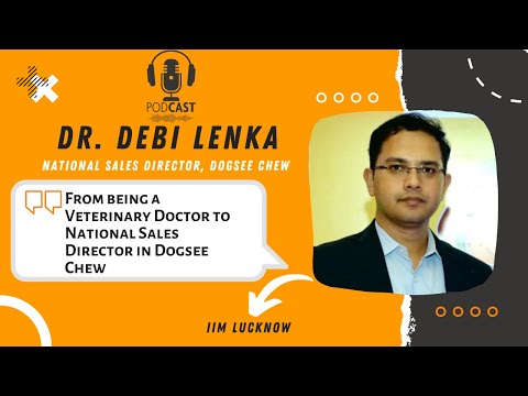 Podcast with Dr. Debi Lenka | National Sales Director| Dogsee Chew - video from Grow Junction