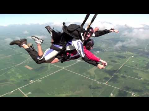 Kelly Bream's Tandem Skydive