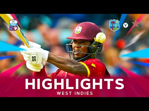 Rutherford And Chase Masterclass Highlights West Indies V Pakistan 2nd ODI