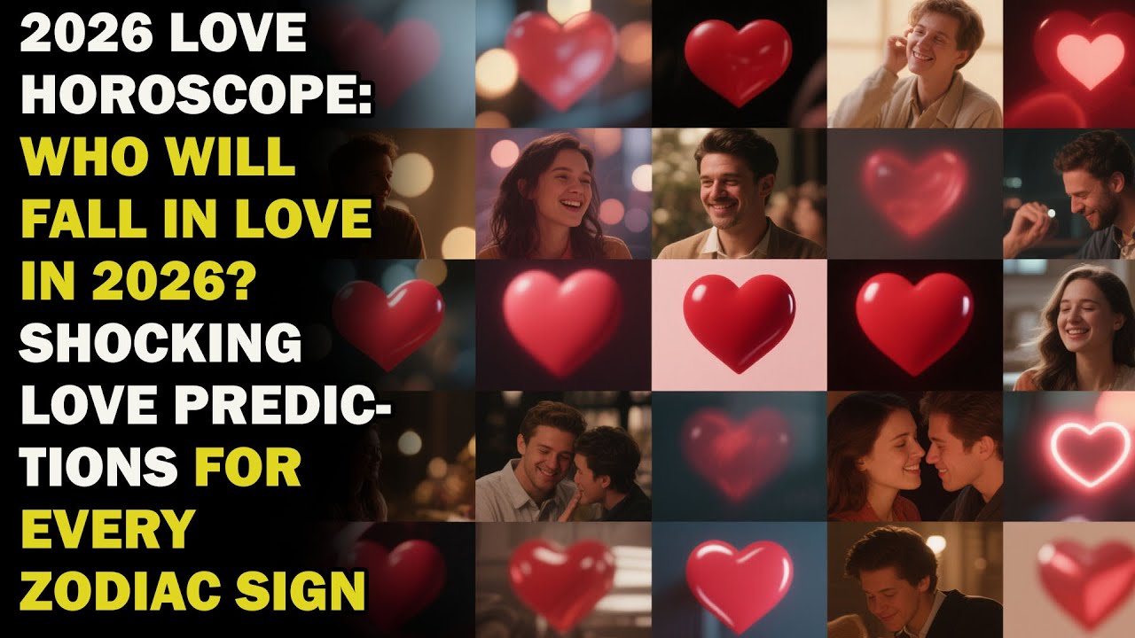 2026 Love Horoscope: Who Will Fall in Love? Shocking Love Predictions