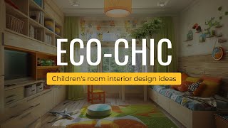 Eco-Chic Children's Room | AI-Driven Green and Stylish Kids' Room Designs