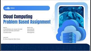 Famous Cloud Computing PBA Presentation || DIT4B Profile