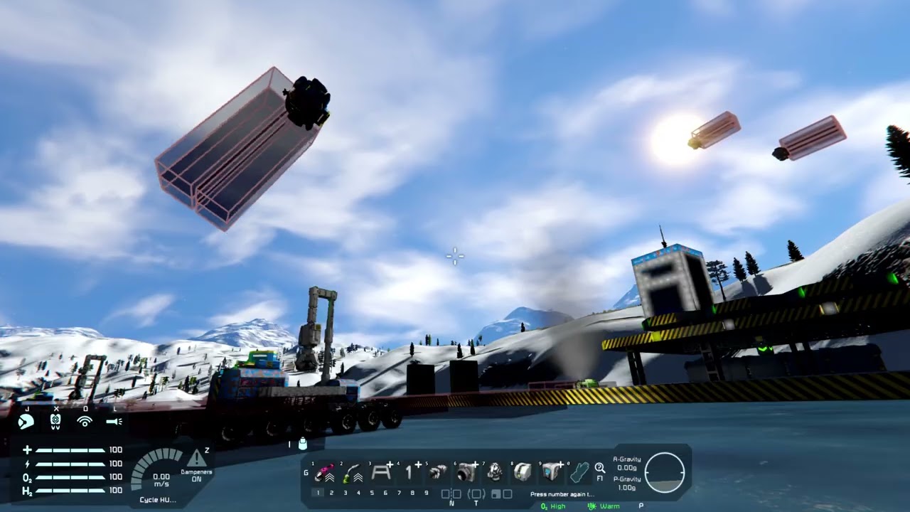 Space Engineers: Automated Ice Mining Facility Explained