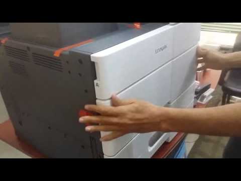 Installing Lexmark MS911