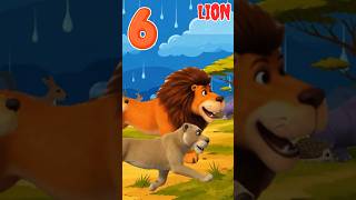 Counting Zoo Animals Song🦁 Hippo, Lion, Tiger, Zebra🐯 Learn Colors, Numbers &amp; Animal Sounds for Kids