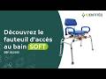 Vidéo: Fauteuil d'accès au bain SOFT avec assise pivotante