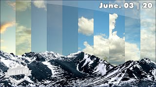Cloudy Day! | Time Lapse | Chugach Mountains | Anchorage Alaska // Justnormal - WINTER AT THE LAKE