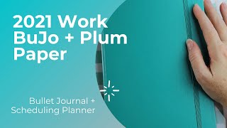 2021 Minimalist Work Bullet Journal + Scheduling Planner | Kendra Bork