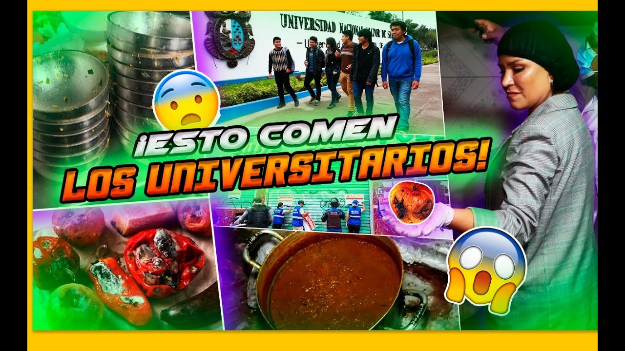 MENUS CON SORPRESA COMÍAN LOS UNIVERSITARIOS DE LA SAN MARCOS