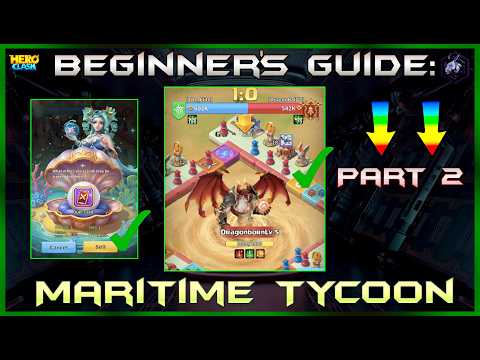 DESTROY THEM! | Maritime Tycoon Part 2 | The Beginner's Guide | Hero Clash