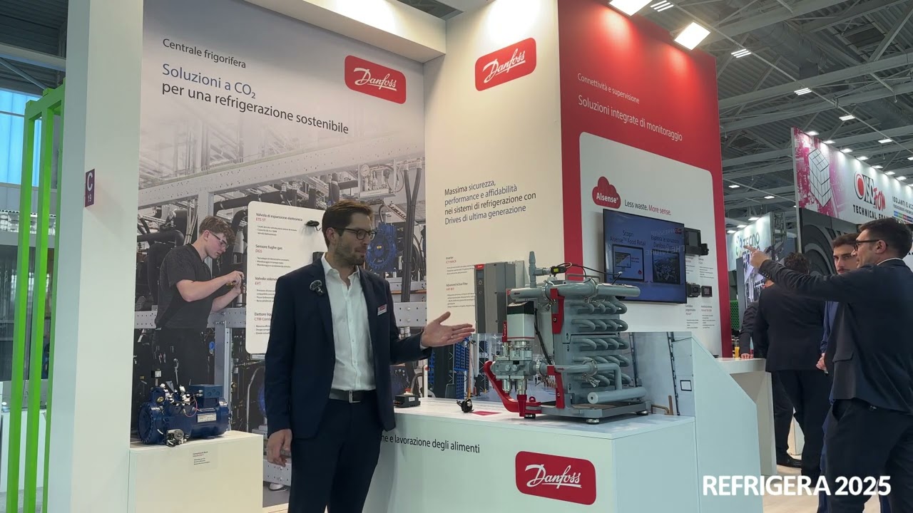 Video Interview with Tommaso Giorgetti, Key Account Manager of Danfoss - REFRIGERA 2025