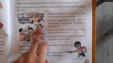 Science (Class-4) Lesson 8 Safety and First Aid