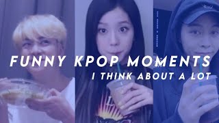 Kpop funny moments I think about a lot