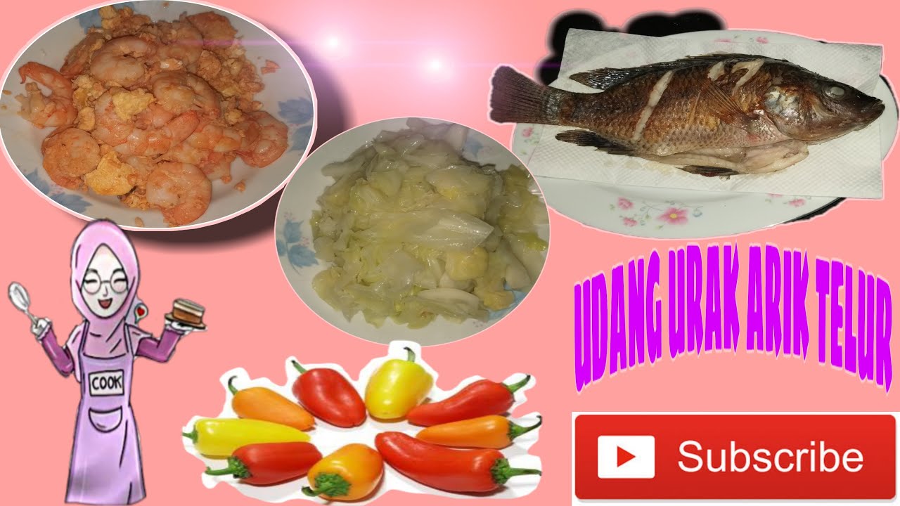 #TKWTAIWAN CARA MASAK UDANG ENAK UDANG ORAK ARIK TELUR - YouTube
