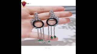 Серьги висячие винтажные модные роскошные для женщин предлагает lightning свадебные последние