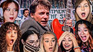 Famous TOP FEMALE "Johnny B. Goode" Reactions! Back to the Future Movie Reaction Wealth