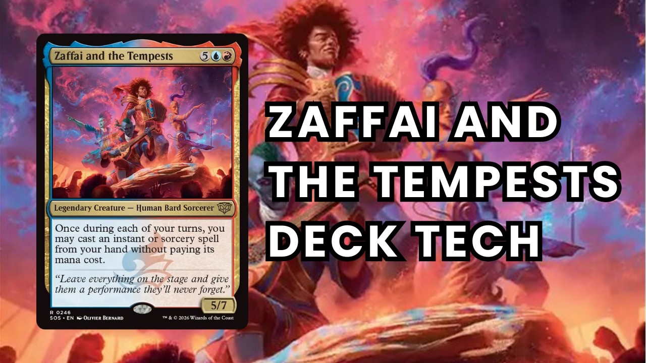 mtg zaffai commander deck Zaffai, Thunder Conductor Deck for Magic: the Gathering