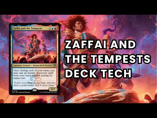 mtg zaffai commander deck Zaffai, Thunder Conductor (Extended) [Commander 2021] Zaffai and the Tempests" Magic: