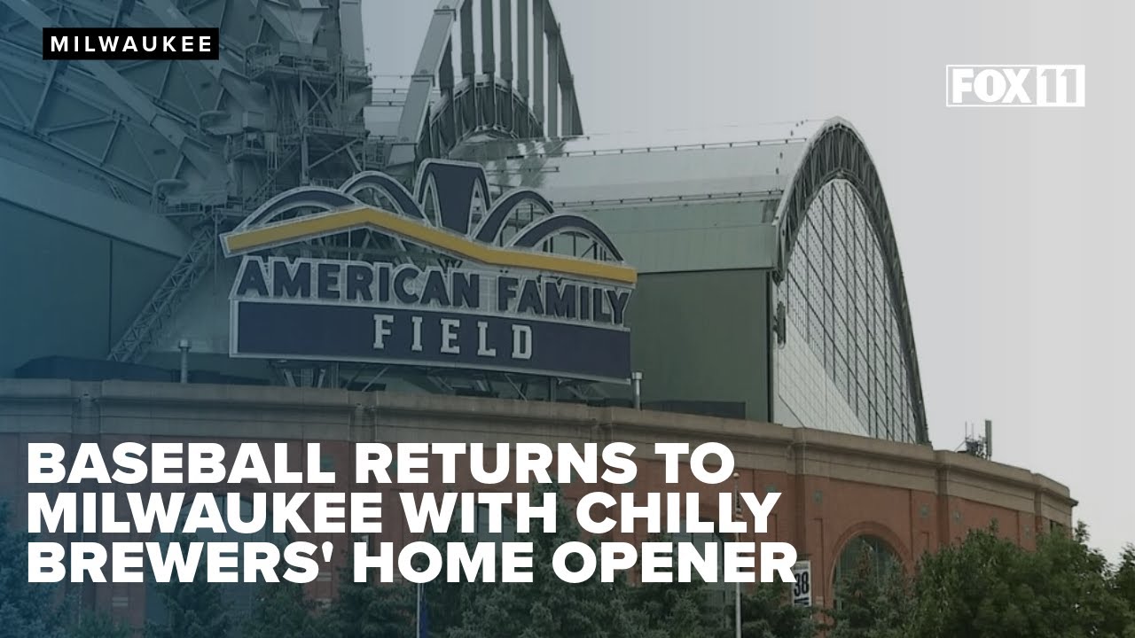 Brewers' home opener celebrates baseball's return with tributes and tasty new eats