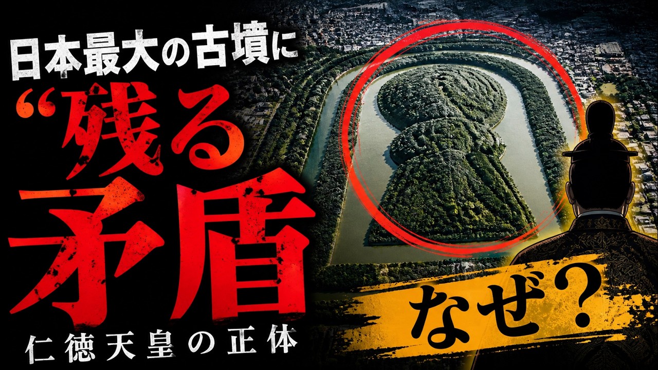 日本最大の古墳に残る“矛盾”｜仁徳天皇の正体 The Hidden Anomaly of