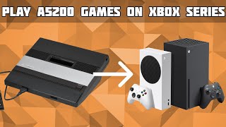 How to Play Atari 5200 Games on Xbox Series S/X! A5200 Retoarch Setup Xbox!